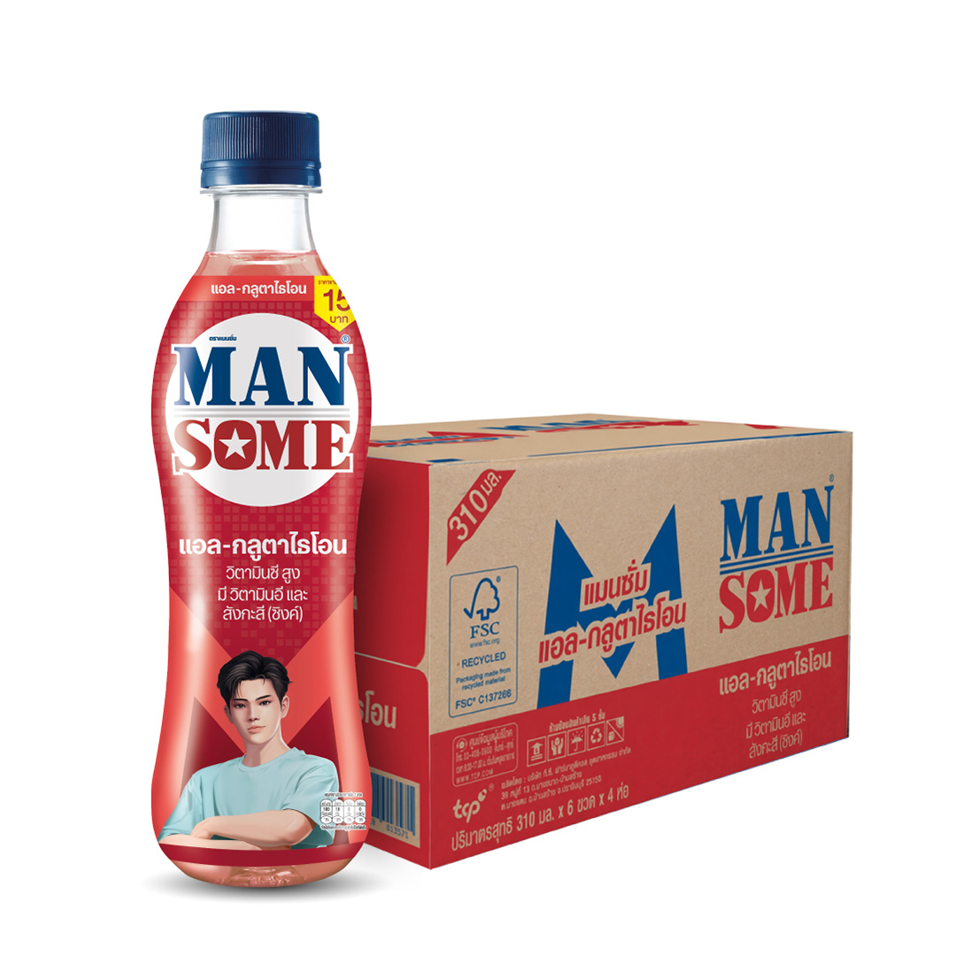 MANSOME L-Glutathione 310 ml x 24