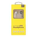 Thumbnail 4 of คิวพลัส หูฟังมีสาย TWO-TONE WIRED EARBUD HEADPHONE 3.5 มม. สีเทา/สีขาว