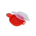 Thumbnail 3 of กล่องตุ๋นไข่ในไมโครเวฟ 2 ชิ้น สีแดง