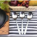 Thumbnail 1 of Twin Fish 73-21 ทัพพีตักข้าว หรือ ช้อนกลาง ช้อนตักอเนกประสงค์ ARCADIA (3 ชิ้น)