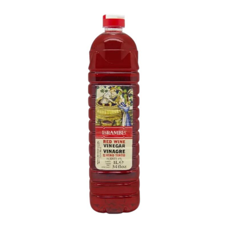 La Rambla Red Wine Vinegar ลาแรมบลา น้ําส้มสายชูหมักไวน์แดง 1000ml