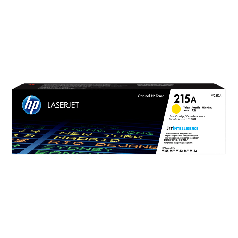 HP TONER (หมึกสําหรับเครื่องพิมพ์) 215A YELLOW ORIGINAL LASERJET TONER CARTRIDGE (W2312A)