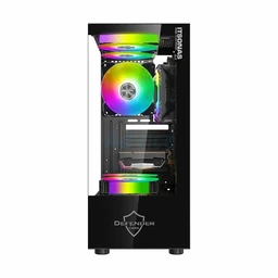 Thumbnail 2 of ITSONAS mATX CASE (NP)  DEFENDER ARGB BLACK - A0157911