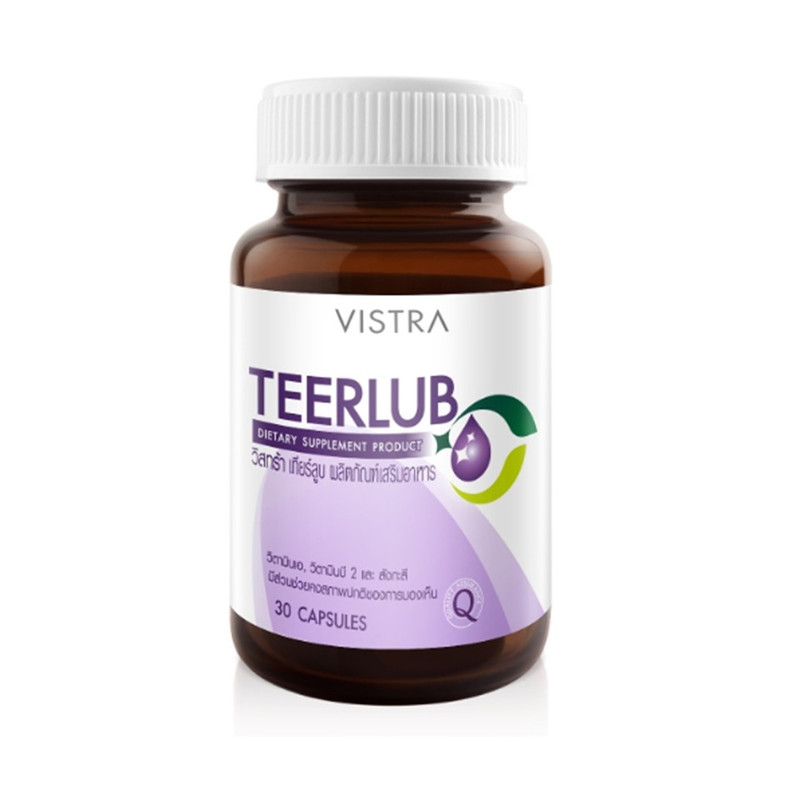 VISTRA Dietary Supplement Teerlub 30 Capsules