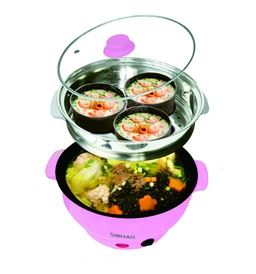 Thumbnail 2 of โซน่าร์ หม้อนึ่งไฟฟ้า รุ่น JK-290S สีชมพู