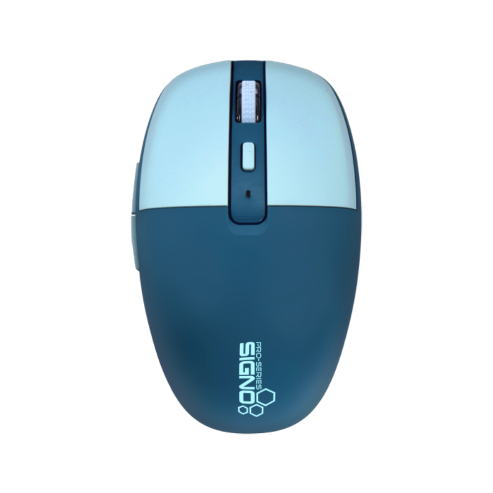 SIGNO Wireless Bluetooth Mouse Model BM-193 Blue