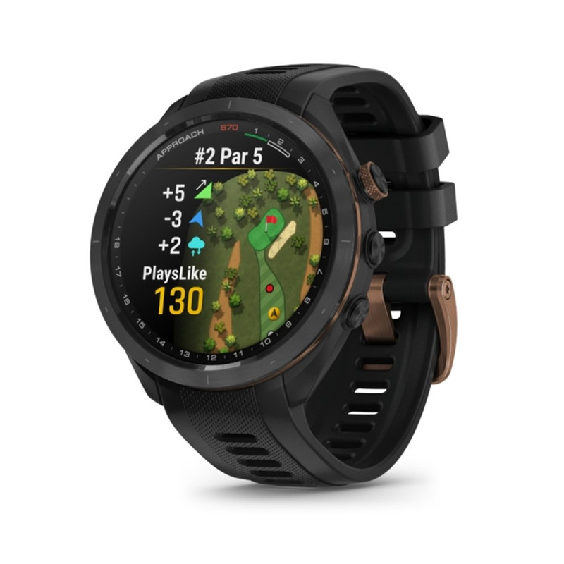 GARMIN Smart Watch Approach S70 47 mm Bronze