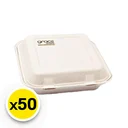 Thumbnail 2 of เกรซ ซิมเปิล กล่องอาหารจตุรัส รุ่น B024 1 ล. x 50