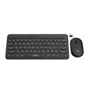 Thumbnail 4 of QPLUS Wireless Mouse Keyboard 1928 Stylish Black TH/EN