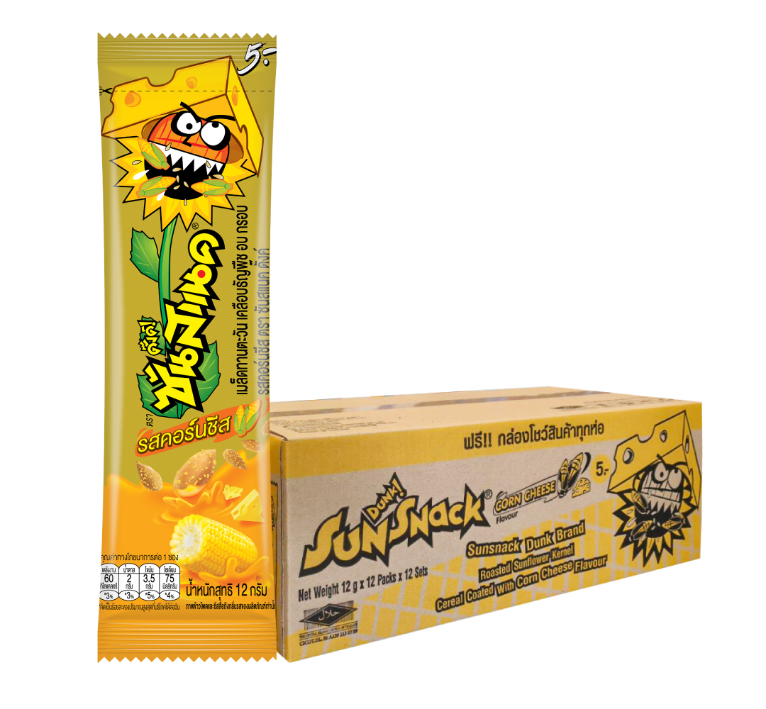 SUNSNACK Corn Cheese Flavor 12 g x 12
