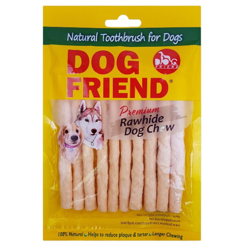 Dog Friend ขนมสุนัขครั้นชี่สติ๊ก รสไก่ 60g(6 ซอง)