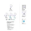 Thumbnail 4 of SHARP Blender 350w 1.0 l Model EM-14 Blue