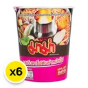 Thumbnail 2 of มาม่า บะหมี่กึ่งสำเร็จรูป รสเย็นตาโฟต้มยำหม้อไฟ 60 ก. x 6