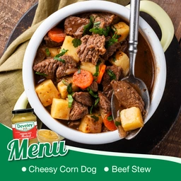 Thumbnail 3 of Develey (ดิวีเลย์) Medium Hot Mustard (มัสตาร์ดเผ็ดปานกลาง) ขนาด 350 กรัม แพ็ค 12 ขวด