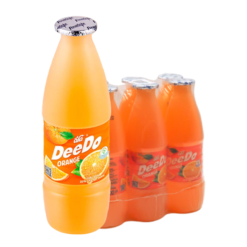 DEEDO 20% Orange Juice 300 ml x 6 | Makro PRO