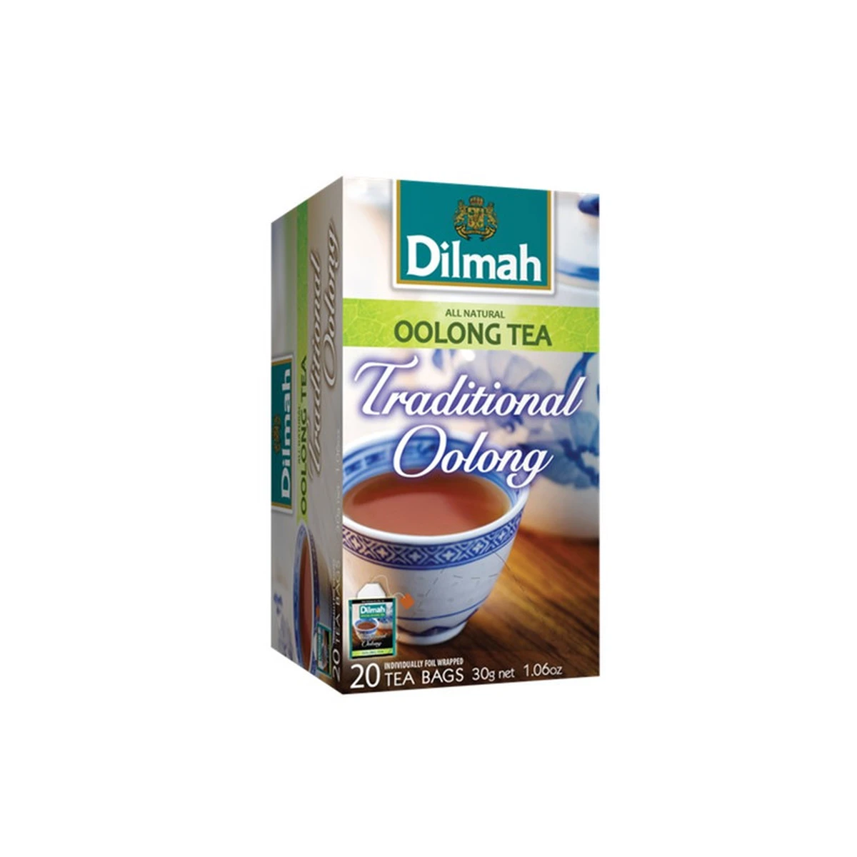 ดิลมา ชาอู่หลง ชาอู่หลงออริจินอล นุ่ม กลมกล่อม กลิ่นหอมอันเป็นเอกลักษณ์ 30 ก. (20 ซอง)