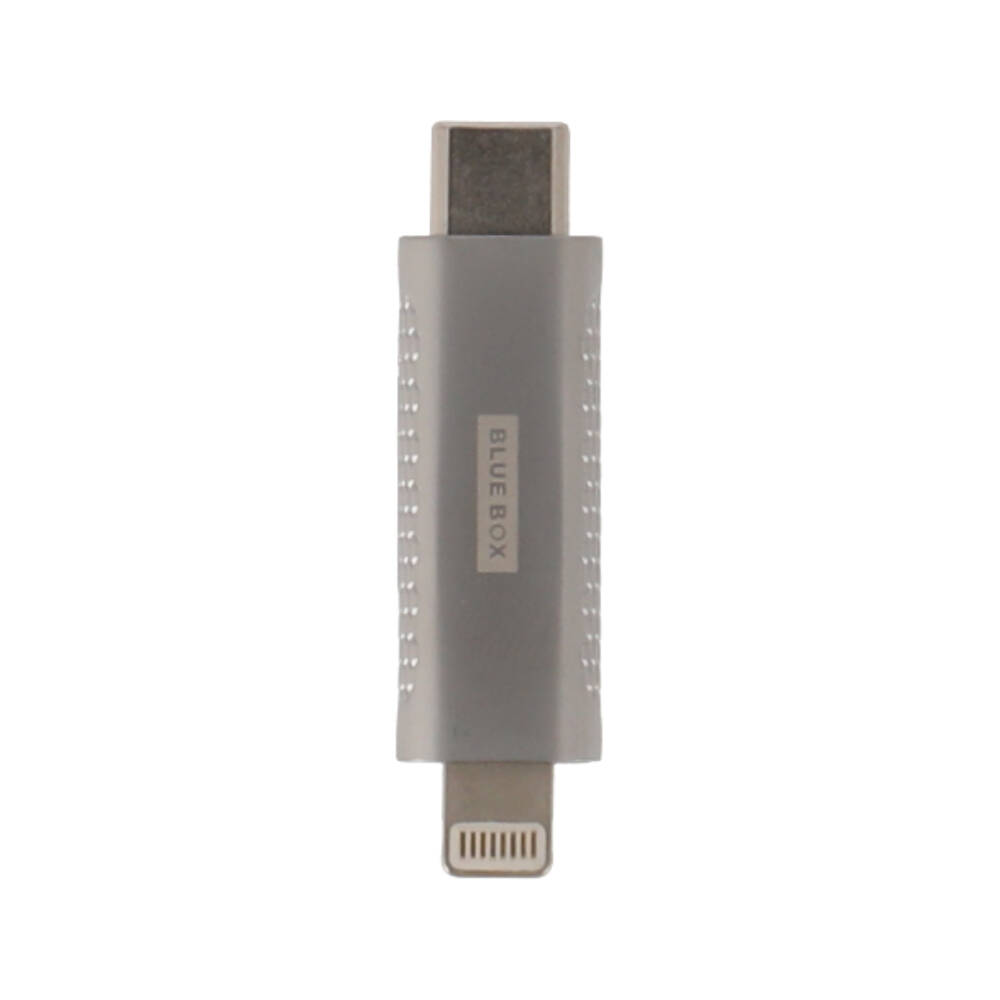 BIUE BOX LinkMate  Mini Type C to TF Memory Card Reader Adapter 3.0 Silver