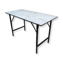Thumbnail 2 of โต๊ะพับเมลามีน ลายหินอ่อน 120x60 ซม. คละสี