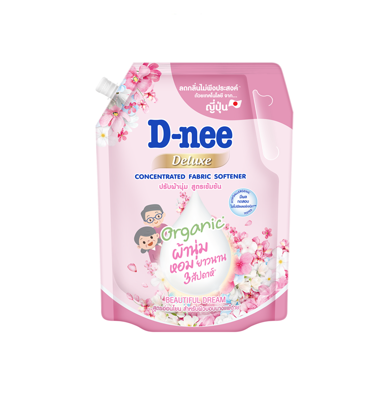 D-nee Deluxe Fabric Softener 1,000ml.,  Pink