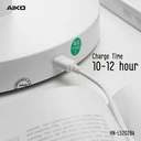 Thumbnail 5 of AIKO พัดลมชาร์จไฟ  12 พร้อมโคมไฟ รุ่่น KN-L5202BA ขาว