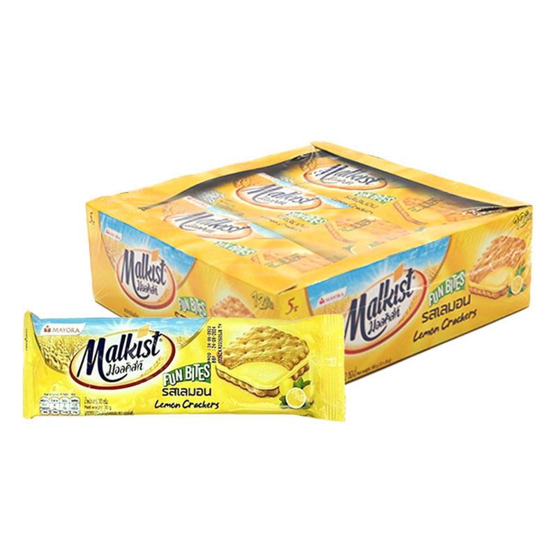 MALKIST cracker Lemon 40 g 12 pcs