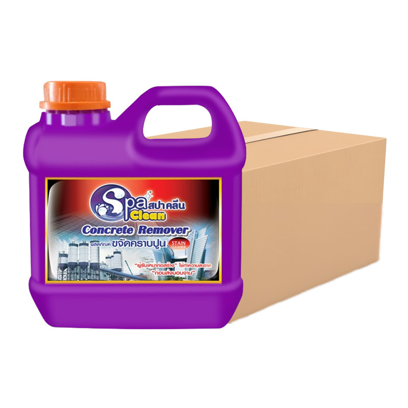 น้ํายาล้างคราบปูน Concrete Remover ขนาด 1000 มล. (ยกหีบ 12 แกลลอน)