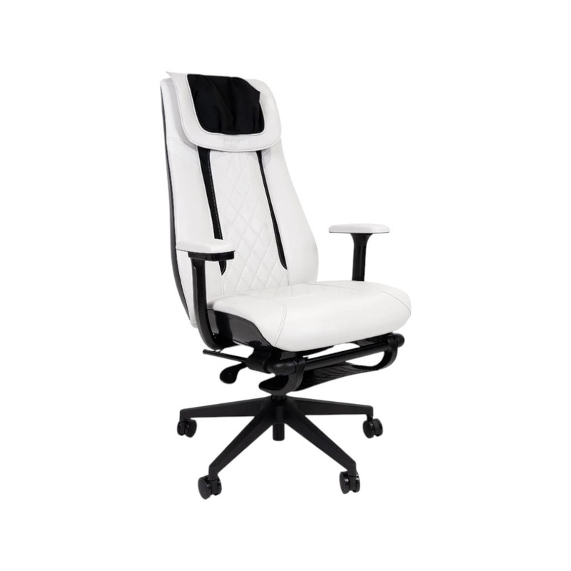 Shimono เก้าอี้สํานักงานนวดได้ Shimono Q8 ขาว