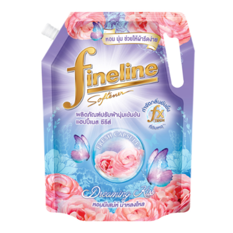 FINELINE CONCENTRATED FABRIC SOFTENER HAPPINESS DREAMING KISS 1150 ML.