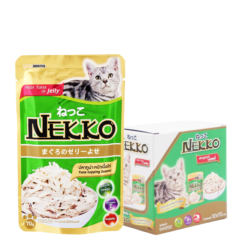 NEKKO Tuna Jelly Chicken 70 g x 12