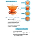 Thumbnail 2 of ตาชั่งอเนกประสงค์ 5 กิโลกรัม รุ่น KS-06 - สีส้ม