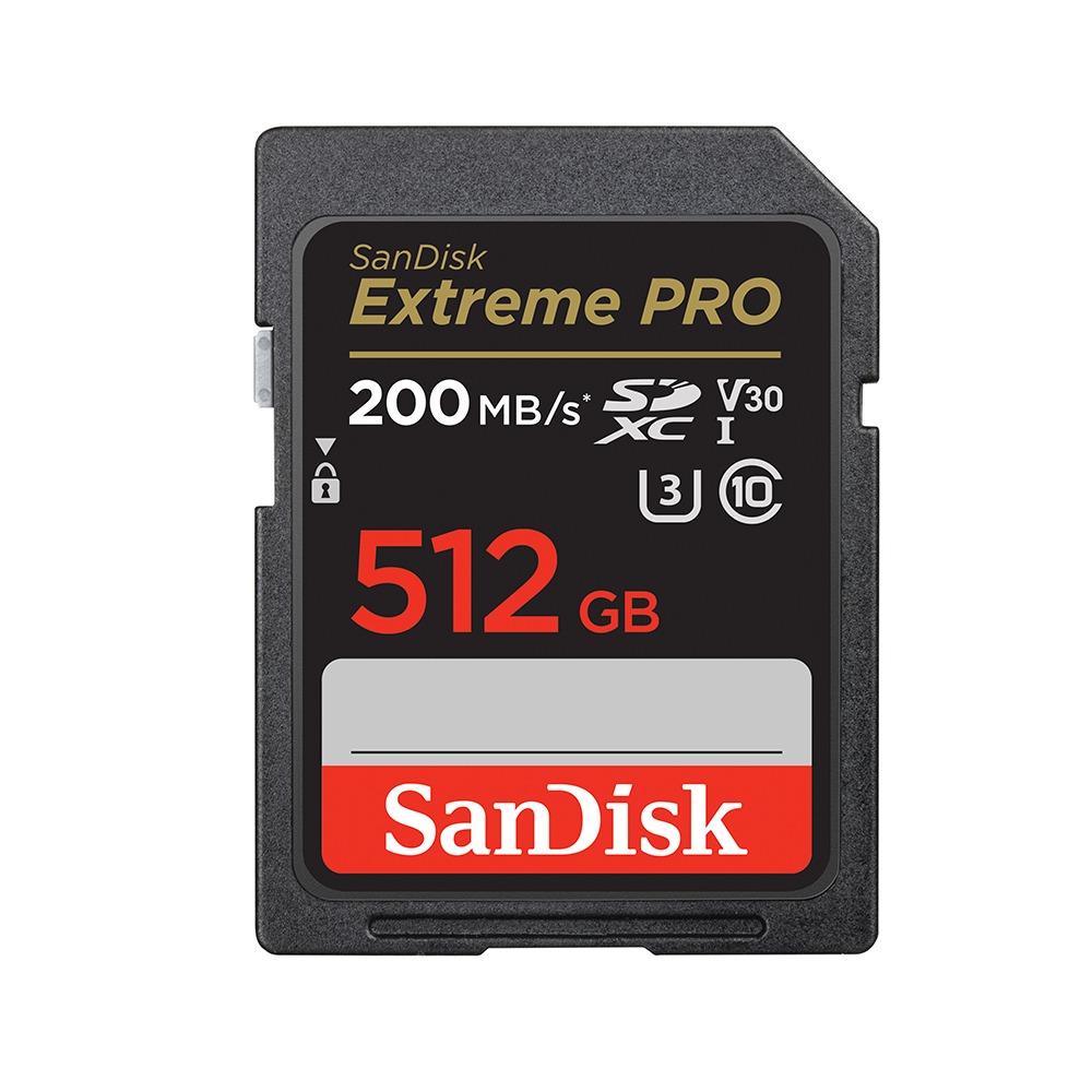 SANDISK Memory Card Extreme Pro SDXC V30 U3 C10 512GB