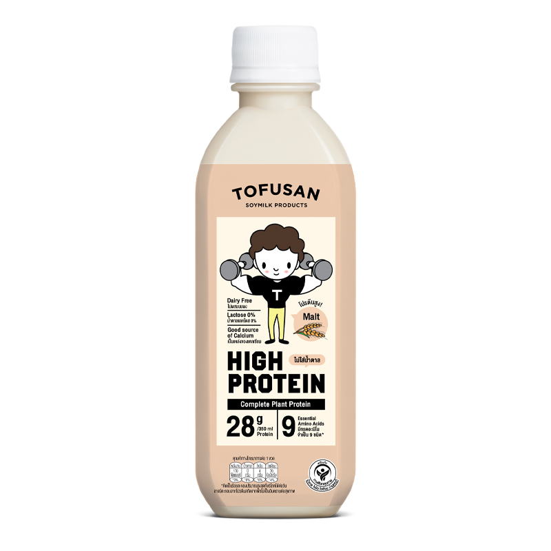 TOFUSAN Organic Soy Milk High Protein 350 ml Makro PRO