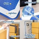 Thumbnail 4 of HomeHuk รถเข็นของ 4 ล้อ พับได้ รับน้ำหนัก 300 กก. สีน้ำเงิน