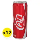 Thumbnail 2 of COKE Soft Drink Can 240 ml x 12