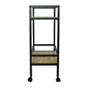 Thumbnail 2 of ชั้นวางเครื่องดื่ม ท็อปไม้ แบบมีล้อ