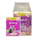 Thumbnail 1 of วิสกัส อาหารแมว สำหรับลูกแมว ไก่มูส 80 ก. x 14