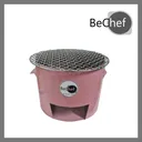 Thumbnail 1 of Bechef ตะแกรงย่างเกาหลีสแตนเลส พร้อมเตาเหล็กสีพาสเทล ตะแกรงย่าง ตะแกรงสแตนเลส ตะแกรงยากินิกุ BBQ ย่างเนื้อ