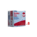 Thumbnail 2 of WYPALL X80 Cleaning Wiper 34.5 x 33.5 cm Blue 30 Sheets x 8