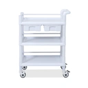 Thumbnail 1 of JUMBO รถเข็น ABS 3 ชั้น + 2 ลิ้นชัก รุ่น MDC-3B