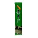 Thumbnail 1 of KANESU Chasoba Uji Midori Green Tea Soba Made with Japanese Wheat Flour, Buckwheat Flour, Matcha Green Tea and Chlorella Powder (Made in Japan) 200g x 5 packs