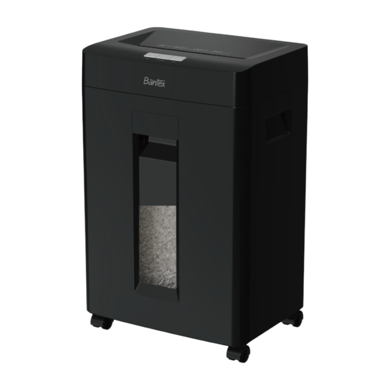 Bantex เครื่องทําลายเอกสาร 23ลิตร 8แผ่น/ครั้ง สีดํา รุ่น BB2101 1เครื่อง