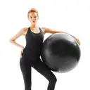 Thumbnail 3 of บอลโยคะบอลสำหรับการออกกำลังกาย ทนทาน มีปุ่มกันลื่นขนาด 65ซ.ม. สีดำ