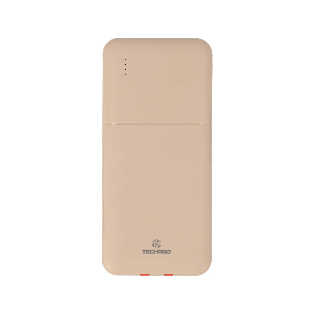 TECHPRO 10000 mAh TP-PB10PD Titanium Gold