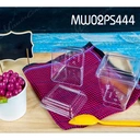 Thumbnail 1 of Mawincentershop ถ้วยมูสเค้ก ถ้วยตอง444 (ฝาเรียบ) บรรจุภัณฑ์ถ้วยขนม ถ้วยมูสเค้ก ถ้วยบานอฟฟี่ ถ้วยขนม 500 ชุด (ยกลัง)