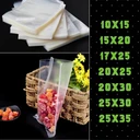 Thumbnail 3 of Matapat ถุงซีลสูญญากาศลายนูน (25x30 ซม.) ช่วยถนอมอาหาร แพ็คอาหาร Vacuum seal bag ถุงซีลสุญญากาศลายนูน 50 ใบ (หน่วยเซนติเมตร)