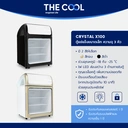 Thumbnail 3 of เดอะคูล ตู้แช่แข็งขนาดเล็ก คริสตัล เอ็ก 100 สีทอง