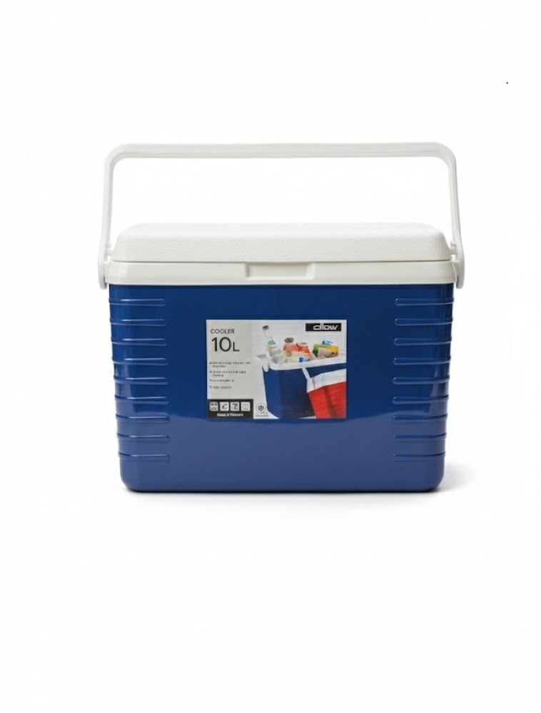 DKW Official HH-9405 กระติกน้ําแข็ง Frigo (10ลิตร) กล่องเก็บความเย็น Cooler เดินทาง แคมปิ้ง สีัน้ําเงิน