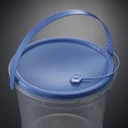 Thumbnail 1 of Panda Outlet ถังโบว์กลาง+สายคล้องจุกโบว์ สีฟ้า (แพ็ค 20 ชิ้น)