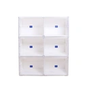 Thumbnail 1 of ซุปเปอร์ ล็อค ตู้รองเท้าพับได้ 3 ชั้น ใส่รองเท้าได้ 12 คู่ รุ่น 5691