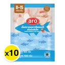 Thumbnail 2 of เอโร่ เนื้อปลาแพนกาเซียสดอร์รี่สไลซ์แช่แข็ง (ขนาด 8-15 ก./ชิ้น) 1 กก. x 10